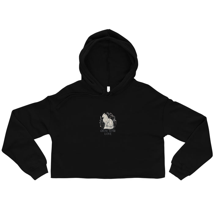 Catbuk classic unisex tee, black, front view